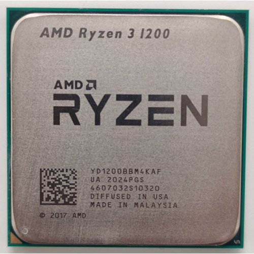 Процесор AMD Ryzen 3 1200 3.1(3.4)GHz sAM4 Tray (YD1200BBAEMPK) (Відновлено продавцем, 876682) купити в Україні: Київ, Львів, Хмельницький, Тернопіль, Івано-Франківськ | Перевірка сумісності, низька ціна, відгуки, характеристики від TELEMART фото