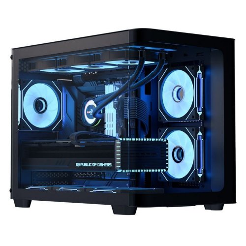Корпус Aerocool P300C-G-V1 Tempered Glass без БП (ACCS-PN02033.11) Black (Восстановлено продавцом, 876686) купить в Украине: Киев, Днепр, Харьков, Одесса  | Проверка совместимости, низкая цена, отзывы, характеристики от TELEMART фото