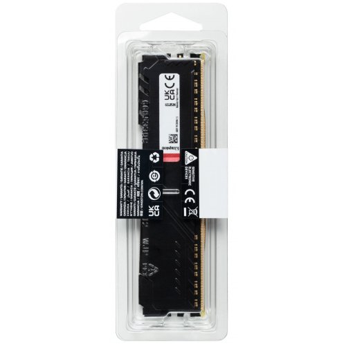 Уценка озу Kingston DDR4 16GB 3200Mhz FURY Beast Black (KF432C16BB1/16WP) (Вскрытая упаковка, 876794) купить в Украине: Киев, Днепр, Харьков, Одесса  | Проверка совместимости, низкая цена, отзывы, характеристики от TELEMART фото