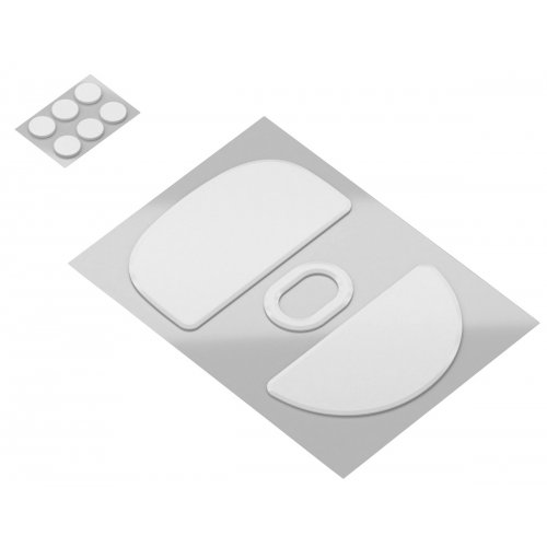 Глайди HATOR PTFE Feet for Quasar 3 Series (ACC081) White купити в Україні: Київ, Львів, Хмельницький, Тернопіль, Івано-Франківськ | Низька ціна, відгуки, характеристики від TELEMART фото