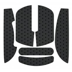 Антиковзні накладки для мишки HATOR Anti-Slip Mouse Grip Tape for Quasar 3 Series (ACC082) Black/Deep Grey