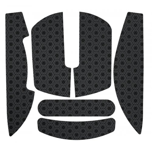 Антиковзні накладки для мишки HATOR Anti-Slip Mouse Grip Tape for Quasar 3S Ultima (ACC093) Black/Deep Grey купити в Україні: Київ, Львів, Хмельницький, Тернопіль, Івано-Франківськ | Низька ціна, відгуки, характеристики від TELEMART фото