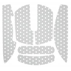Антиковзні накладки для мишки HATOR Anti-Slip Mouse Grip Tape for Quasar 3S Ultima (ACC094) White/Light Grey