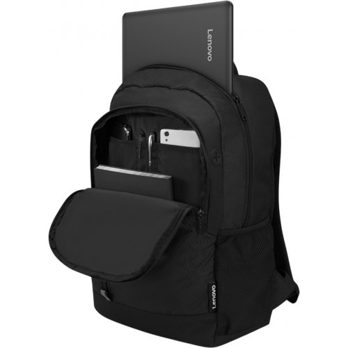 Рюкзак Lenovo 16" Select Targus Sport Backpack (GX41L44751) Black купити в Україні: Київ, Львів, Хмельницький, Тернопіль, Івано-Франківськ | Низька ціна, відгуки, характеристики від TELEMART фото