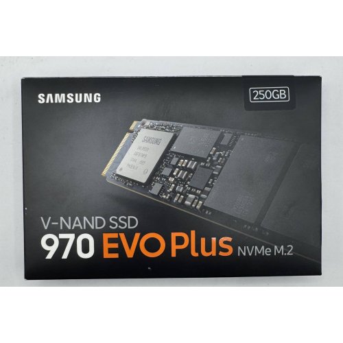 Ssd-диск Samsung 970 Evo Plus V-NAND MLC 250GB M.2 (2280 PCI-E) (MZ-V7S250BW) (Відновлено продавцем, 876879) купити в Україні: Київ, Львів, Хмельницький, Тернопіль, Івано-Франківськ | Перевірка сумісності, низька ціна, відгуки, характеристики від TELEMART фото