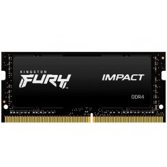 Озу Kingston SODIMM DDR4 32GB 3200Mhz FURY Impact Black (KF432S20IB/32) (Восстановлено продавцом, 876883)