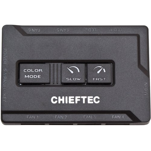 Контроллер для вентиляторов CHIEFTEC DF-908 купить в Украине: Киев, Днепр, Харьков, Одесса  | Низкая цена, отзывы, характеристики от TELEMART фото