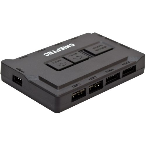 Контроллер для вентиляторов CHIEFTEC DF-908 купить в Украине: Киев, Днепр, Харьков, Одесса  | Низкая цена, отзывы, характеристики от TELEMART фото