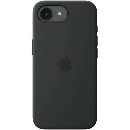 Чехол для смартфона Apple Silicone Case with MagSafe for Apple iPhone 17e (MHWD4ZM/A) Black купить в Украине: Киев, Днепр, Харьков, Одесса  | Низкая цена, отзывы, характеристики от TELEMART фото