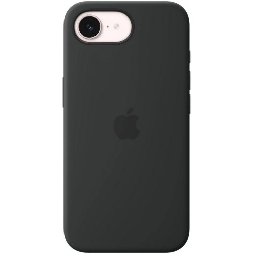 Чехол для смартфона Apple Silicone Case with MagSafe for Apple iPhone 17e (MHWD4ZM/A) Black купить в Украине: Киев, Днепр, Харьков, Одесса  | Низкая цена, отзывы, характеристики от TELEMART фото