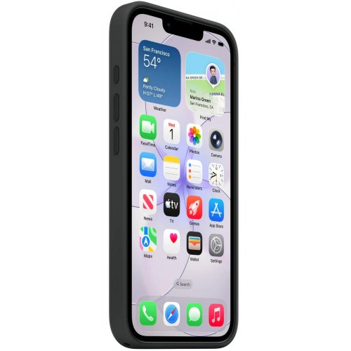 Чехол для смартфона Apple Silicone Case with MagSafe for Apple iPhone 17e (MHWD4ZM/A) Black купить в Украине: Киев, Днепр, Харьков, Одесса  | Низкая цена, отзывы, характеристики от TELEMART фото