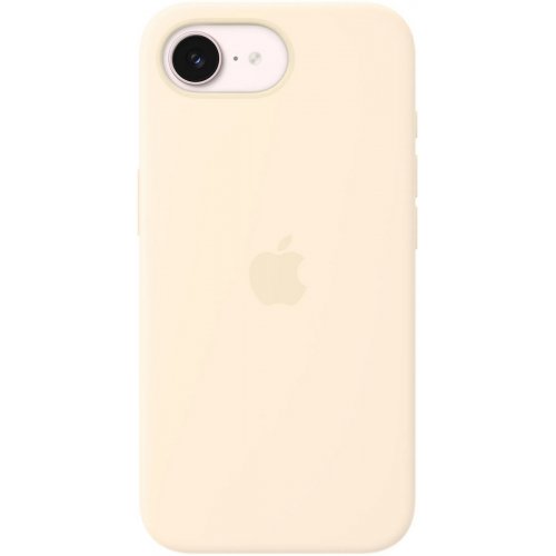 Чехол для смартфона Apple Silicone Case with MagSafe for Apple iPhone 17e (MHWG4ZM/A) Vanilla купить в Украине: Киев, Днепр, Харьков, Одесса  | Низкая цена, отзывы, характеристики от TELEMART фото