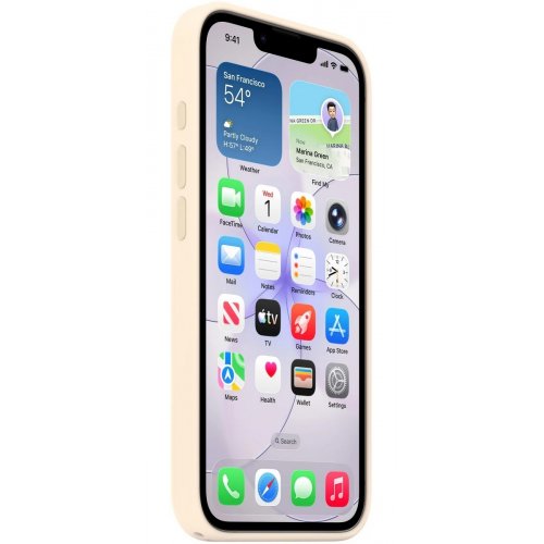 Чехол для смартфона Apple Silicone Case with MagSafe for Apple iPhone 17e (MHWG4ZM/A) Vanilla купить в Украине: Киев, Днепр, Харьков, Одесса  | Низкая цена, отзывы, характеристики от TELEMART фото
