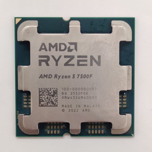 Процесор AMD Ryzen 5 7500F 3.7(5.0)GHz 32MB sAM5 Tray (100-000000597) (Відновлено продавцем, 876900) купити в Україні: Київ, Львів, Хмельницький, Тернопіль, Івано-Франківськ | Перевірка сумісності, низька ціна, відгуки, характеристики від TELEMART фото