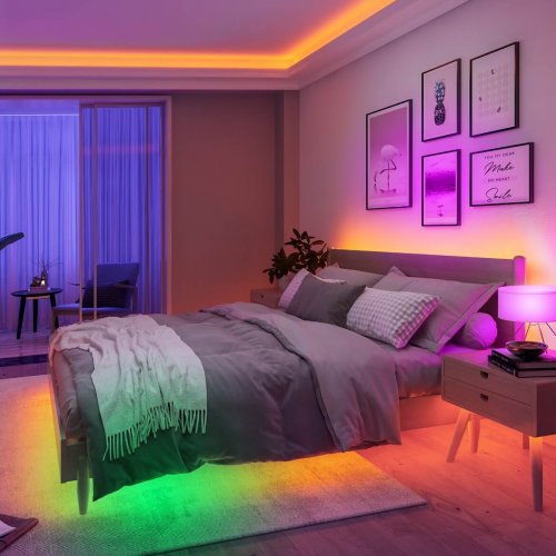Умная светодиодная лента Govee H612A Strip Light S With Protective Coating 5m (H612ACD1) купить в Украине: Киев, Днепр, Харьков, Одесса  | Низкая цена, отзывы, характеристики от TELEMART фото