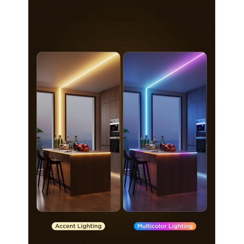Умная светодиодная лента Govee H61E5 COB Strip Light Pro 3m (H61E53D1) купить в Украине: Киев, Днепр, Харьков, Одесса  | Низкая цена, отзывы, характеристики от TELEMART фото