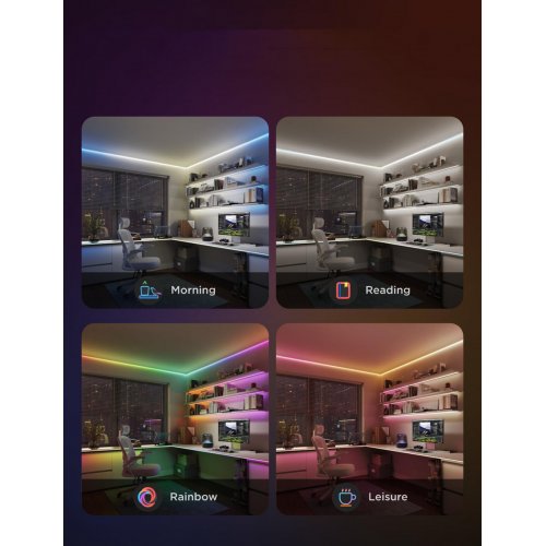 Умная светодиодная лента Govee H61E5 COB Strip Light Pro 3m (H61E53D1) купить в Украине: Киев, Днепр, Харьков, Одесса  | Низкая цена, отзывы, характеристики от TELEMART фото