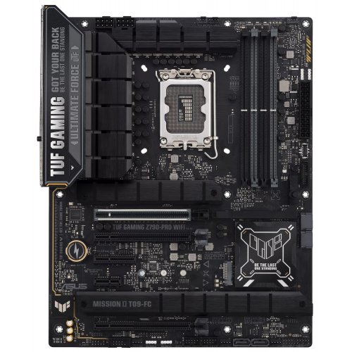 Материнська плата Asus TUF GAMING Z790-PRO WIFI (s1700, Intel Z790) (Відновлено продавцем, 876909) купити в Україні: Київ, Львів, Хмельницький, Тернопіль, Івано-Франківськ | Перевірка сумісності, низька ціна, відгуки, характеристики від TELEMART фото