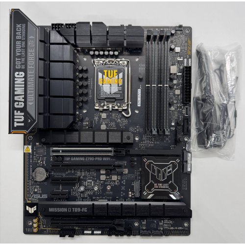 Материнська плата Asus TUF GAMING Z790-PRO WIFI (s1700, Intel Z790) (Відновлено продавцем, 876909) купити в Україні: Київ, Львів, Хмельницький, Тернопіль, Івано-Франківськ | Перевірка сумісності, низька ціна, відгуки, характеристики від TELEMART фото