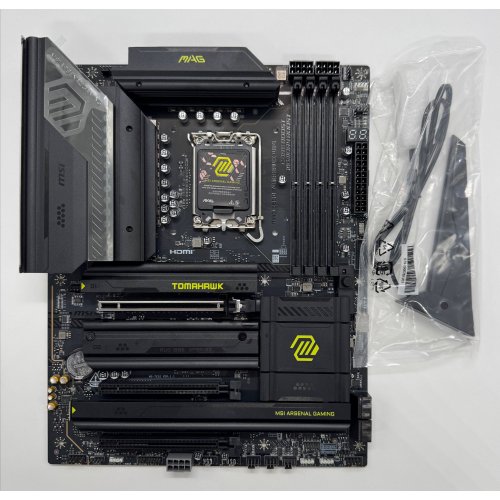 Материнська плата MSI MAG Z890 TOMAHAWK WIFI (s1851, Intel Z890) (Відновлено продавцем, 876910) купити в Україні: Київ, Львів, Хмельницький, Тернопіль, Івано-Франківськ | Перевірка сумісності, низька ціна, відгуки, характеристики від TELEMART фото