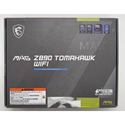 Материнська плата MSI MAG Z890 TOMAHAWK WIFI (s1851, Intel Z890) (Відновлено продавцем, 876910) купити в Україні: Київ, Львів, Хмельницький, Тернопіль, Івано-Франківськ | Перевірка сумісності, низька ціна, відгуки, характеристики від TELEMART фото