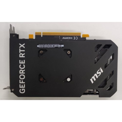 Видеокарта MSI GeForce RTX 4060 VENTUS 2X BLACK OC 8192MB (RTX 4060 VENTUS 2X BLACK 8G OC) (Восстановлено продавцом, 876913) купить в Украине: Киев, Днепр, Харьков, Одесса  | Проверка совместимости, низкая цена, отзывы, характеристики от TELEMART фото
