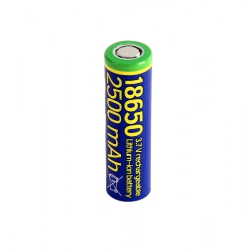 Аккумуляторная батарейка EnerGenie Li-Ion 18650 2500mAh (EG-BA-18650-10C/2500) купить в Украине: Киев, Днепр, Харьков, Одесса  | Низкая цена, отзывы, характеристики от TELEMART фото