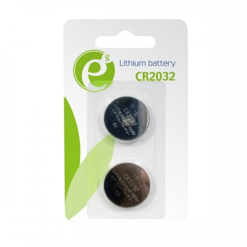 Батарейки EnerGenie CR2032 2шт (EG-BA-CR2032-01) купить в Украине: Киев, Днепр, Харьков, Одесса  | Низкая цена, отзывы, характеристики от TELEMART фото