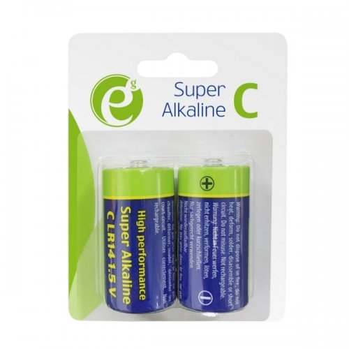 Батарейки EnerGenie LR14/Тип С 2шт (EG-BA-LR14-01) купить в Украине: Киев, Днепр, Харьков, Одесса  | Низкая цена, отзывы, характеристики от TELEMART фото