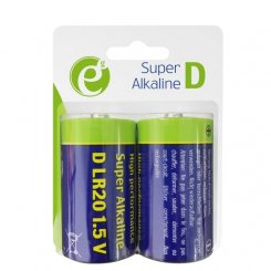 Батарейки EnerGenie LR20/Тип D 2шт (EG-BA-LR20-01)