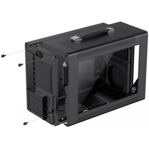 Корпус GAMEMAX Spark Air Tempered Glass без БП Black (Восстановлено продавцом, 876935) купить в Украине: Киев, Днепр, Харьков, Одесса  | Проверка совместимости, низкая цена, отзывы, характеристики от TELEMART фото