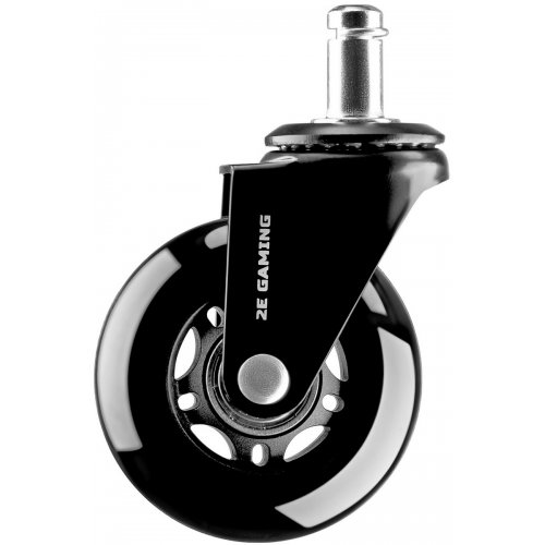 Комплект колес 2E Gaming Set of Wheels Universal 5шт (GWH-003-BK) Black купить в Украине: Киев, Днепр, Харьков, Одесса  | Низкая цена, отзывы, характеристики от TELEMART фото
