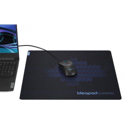 Коврик для мышки Lenovo IdeaPad Gaming Cloth L (GXH1C97872) Dark Blue купить в Украине: Киев, Днепр, Харьков, Одесса  | Низкая цена, отзывы, характеристики от TELEMART фото