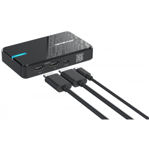 Пристрій відеозахоплення AVerMedia GC311G2 StreamLine MINI+ (61GC311G20BD) Black купити в Україні: Київ, Львів, Хмельницький, Тернопіль, Івано-Франківськ | Низька ціна, відгуки, характеристики від TELEMART фото
