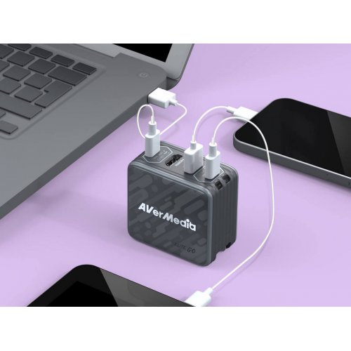 Пристрій відеозахоплення AVerMedia GC313 Pro Elite GO (61GC313PR0A4) Black купити в Україні: Київ, Львів, Хмельницький, Тернопіль, Івано-Франківськ | Низька ціна, відгуки, характеристики від TELEMART фото