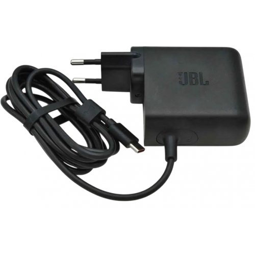 Зарядний пристрій для колонок JBL Power Adaptor USB-C 60W (JBLXTREMEADPTEU) Black купити в Україні: Київ, Львів, Хмельницький, Тернопіль, Івано-Франківськ | Низька ціна, відгуки, характеристики від TELEMART фото