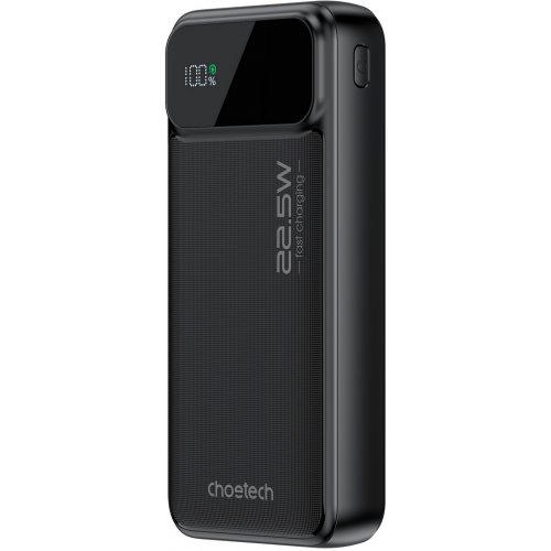 Powerbank Choetech B729 20000mAh 22.5W (B729-ACBK) Black купити в Україні: Київ, Львів, Хмельницький, Тернопіль, Івано-Франківськ | Низька ціна, відгуки, характеристики від TELEMART фото