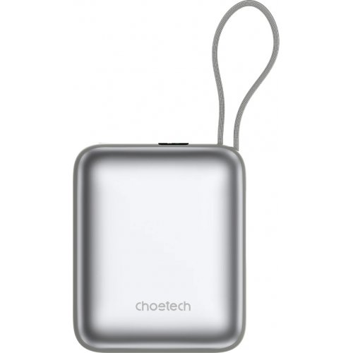 Powerbank Choetech B832 10000mAh 35W (B832-GY) Grey купити в Україні: Київ, Львів, Хмельницький, Тернопіль, Івано-Франківськ | Низька ціна, відгуки, характеристики від TELEMART фото