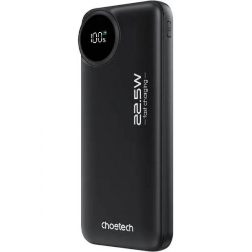 Powerbank Choetech B791 10000mAh 22.5W (M15-B791-ACBK-NG) Black купити в Україні: Київ, Львів, Хмельницький, Тернопіль, Івано-Франківськ | Низька ціна, відгуки, характеристики від TELEMART фото