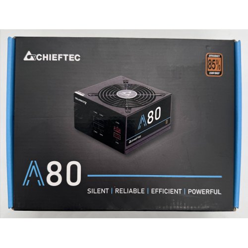 Блок живлення CHIEFTEC A-80 750W (CTG-750C) (Відновлено продавцем, 877068) купити в Україні: Київ, Львів, Хмельницький, Тернопіль, Івано-Франківськ | Перевірка сумісності, низька ціна, відгуки, характеристики від TELEMART фото