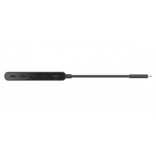 USB-хаб Belkin USB Type-C 5 in 1 (AVC021HQBK) Black купить в Украине: Киев, Днепр, Харьков, Одесса  | Низкая цена, отзывы, характеристики от TELEMART фото