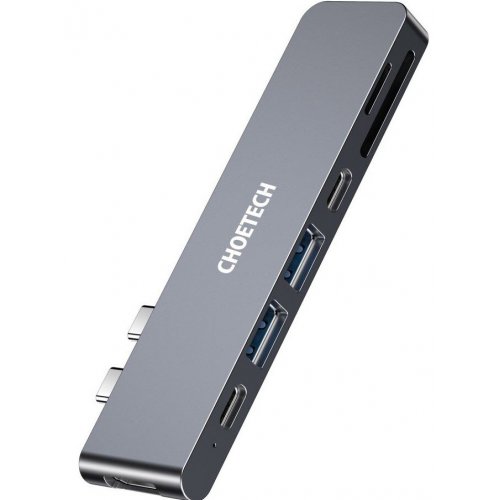 

Choetech USB Type-C 7 in 1 (HUB-M14-GY-V2)
