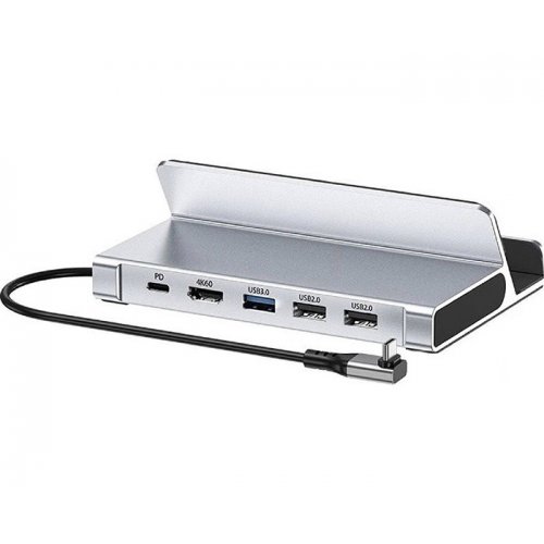 USB-хаб Choetech USB Type-C 7 in 1 (HUB-M77-GY) купить в Украине: Киев, Днепр, Харьков, Одесса  | Низкая цена, отзывы, характеристики от TELEMART фото