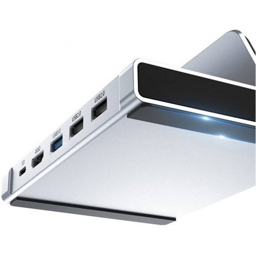 USB-хаб Choetech USB Type-C 7 in 1 (HUB-M77-GY) купить в Украине: Киев, Днепр, Харьков, Одесса  | Низкая цена, отзывы, характеристики от TELEMART фото