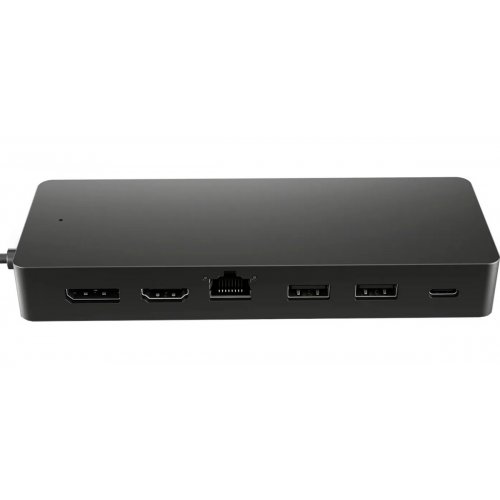 USB-хаб HP USB Type-C 7 in 1 (50H55UT) Black купить в Украине: Киев, Днепр, Харьков, Одесса  | Низкая цена, отзывы, характеристики от TELEMART фото