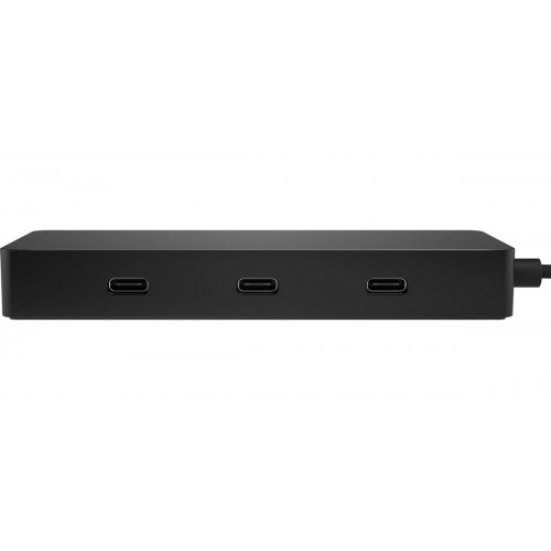 USB-хаб HP USB Type-C 4 in 1 (6G842AA) Black купить в Украине: Киев, Днепр, Харьков, Одесса  | Низкая цена, отзывы, характеристики от TELEMART фото