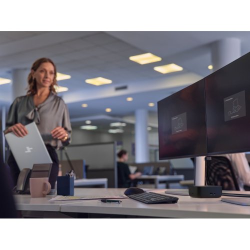 Док-станция HP G6 USB Type-C 8 in 1 (9X3V1UT) Black купить в Украине: Киев, Днепр, Харьков, Одесса  | Низкая цена, отзывы, характеристики от TELEMART фото