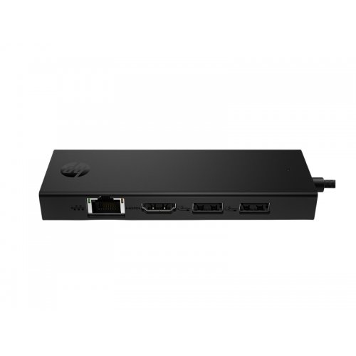 USB-хаб HP USB Type-C 5 in 1 (BR1U3AA) Black купить в Украине: Киев, Днепр, Харьков, Одесса  | Низкая цена, отзывы, характеристики от TELEMART фото