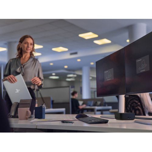 Док-станция HP G6 USB Type-C 8 in 1 (BS7S5AA) Black купить в Украине: Киев, Днепр, Харьков, Одесса  | Низкая цена, отзывы, характеристики от TELEMART фото