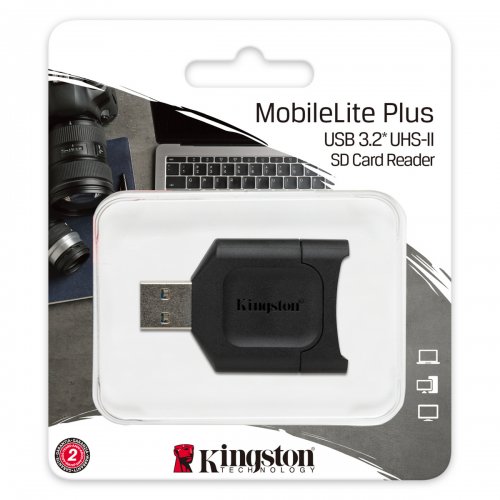 Кардридер Kingston MobileLite Plus SD (MLP) купить в Украине: Киев, Днепр, Харьков, Одесса  | Низкая цена, отзывы, характеристики от TELEMART фото